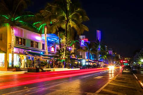 Miami Nightlife Stock Photos Pictures And Royalty Free Images Istock
