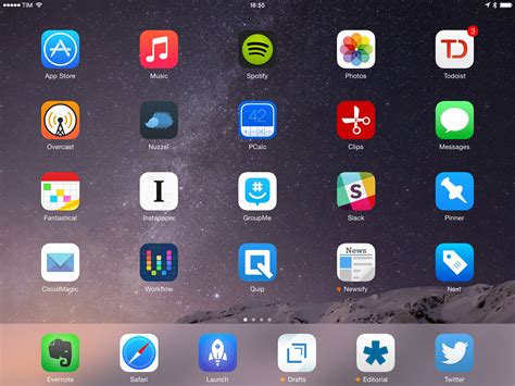 This method works almost 100% for me. My Must-Have iPad Apps, 2014 Edition - MacStories