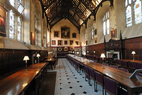 Exeter College Oxford The Dining Hall Of Exeter College