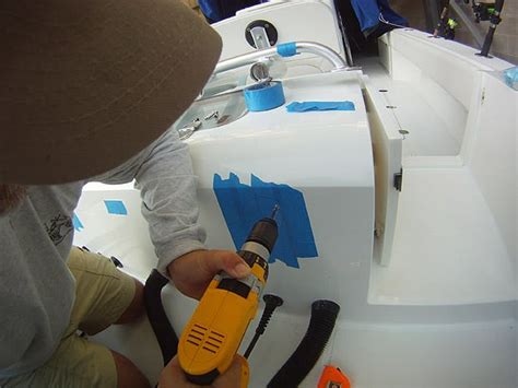 How To Drill Holes In Your Boat