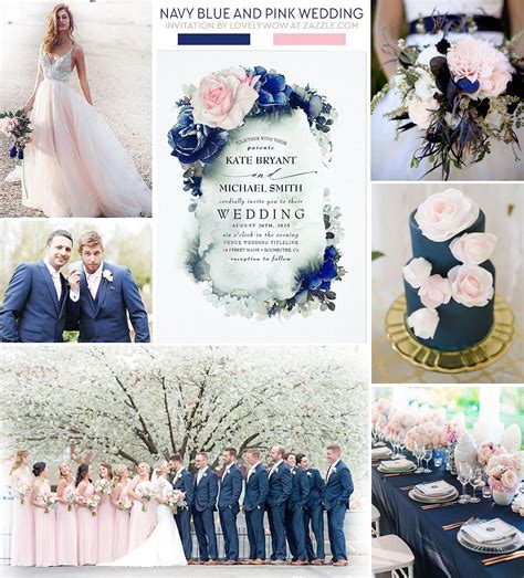 Navy And Pink Wedding Ideas In 2020 Pink Wedding Theme Light Pink