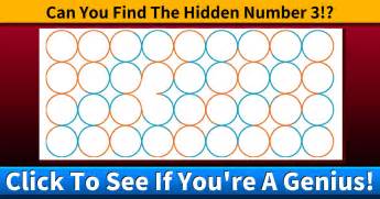 Can You Find The Hidden Number 3
