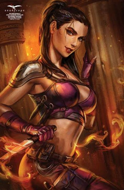Grimm Fairy Tales Holiday Pinup Special One Shot Cover E Ian
