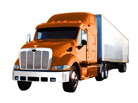 Car Semi Trailer Truck Peterbilt Truck Driver Truck Png Png Download