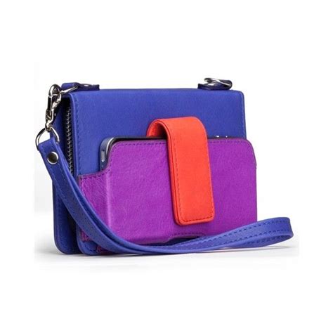 Color Block Kayla Clutch Crossbody Wallet In Leather By Case Mate 90