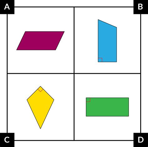 Which One Doesnt Belong Quadrilateral Quiz Math At Home