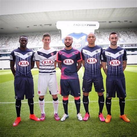 Футбольная команда strasbourg (oolancer) играет за страну электронные лиги. New Bordeaux Jersey 2015-2016 Puma Home Away Third Shirts ...