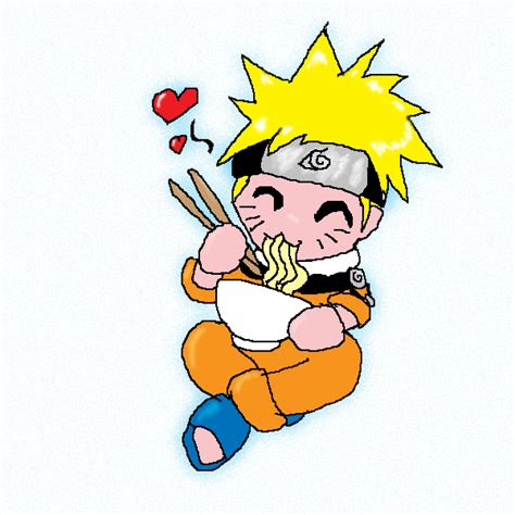 Naruto Eating Ramen Png