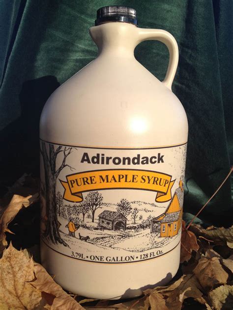 Pure Maple Syrup 1 Gal Adirondack Maple Farms