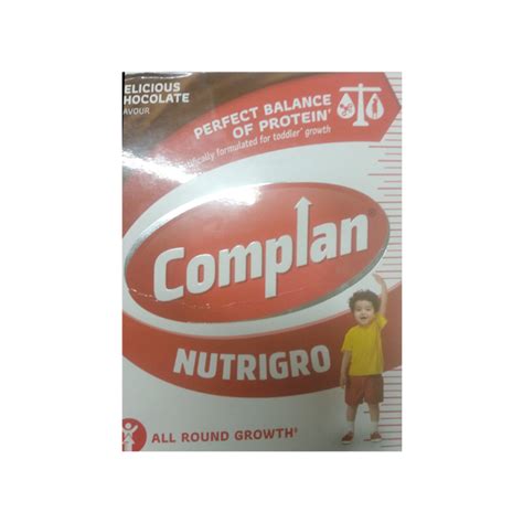 Buy Complan Nutrigro Powder Chocolate Flavour 200 Gm Refill Pack 1