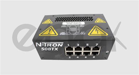 Ena Electronics Red Lion N Tron Ethernet Switch 8 Port