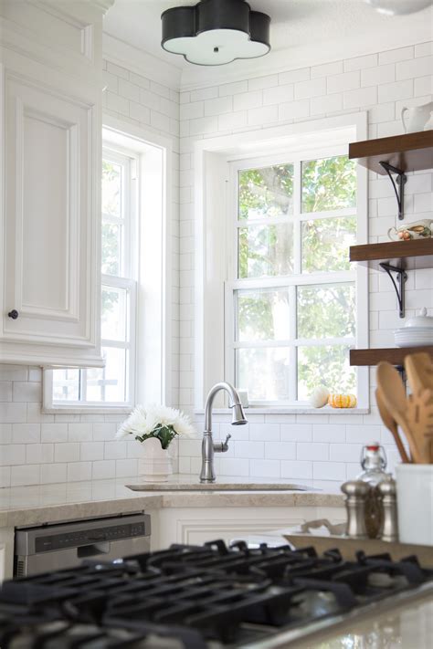 The 7th time is a charm on the window trim. KITCHEN DESIGN QUICK TIP - How To Transition Finishes At ...