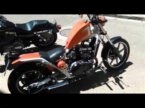 This would be a great bobber project for someone who is more inclined however and i am sad to see it go but i have bills to pay and other than a quick crank and ride around the block, t's. kawasaki vulcan en 500 bobber - YouTube
