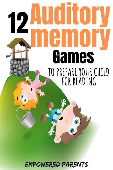 12 Simple Auditory Memory Games And Activities For Kids Empowered Parents