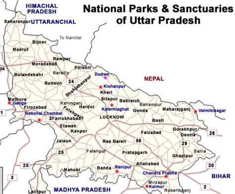 Uttar Pradesh Tourist Maps Uttar Pradesh Travel Maps Uttar Pradesh