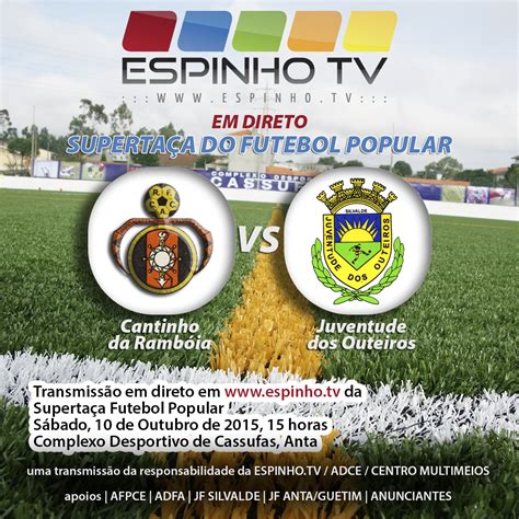 Portuguese primeira liga matches and worldwide live sports events tv channel: Jogo Supertaça Futebol Popular - Cantinho R. 0-1 J ...