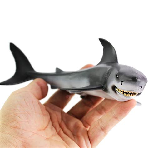 1pclot Shark Simulated Animals Pvc Action Figure Collection Model Toys