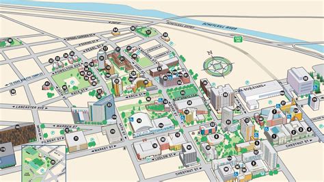 University City Campus Map