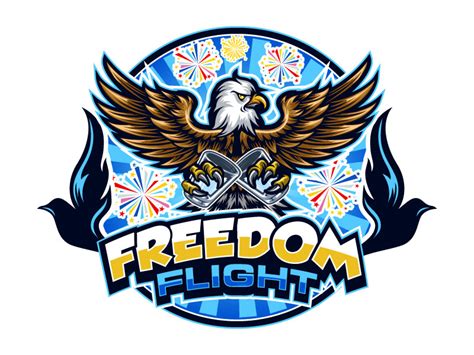 Freedom Flight Logo Design 48hourslogo