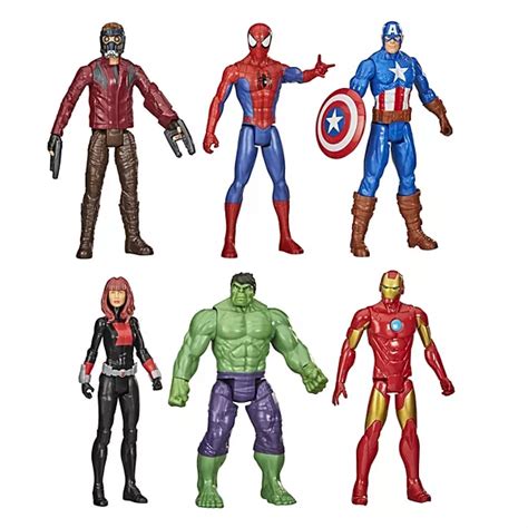 Marvel Avengers Titan Hero Series 6 Pack Action Figure Set By Hasbro