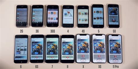 Iphone Differences Chart