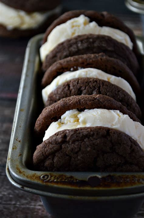 Big, glorious chunks of • so delicious coconut milk gluten free cookie dough. Gluten Free Ice Cream Sandwich Cookies - Breezy Bakes