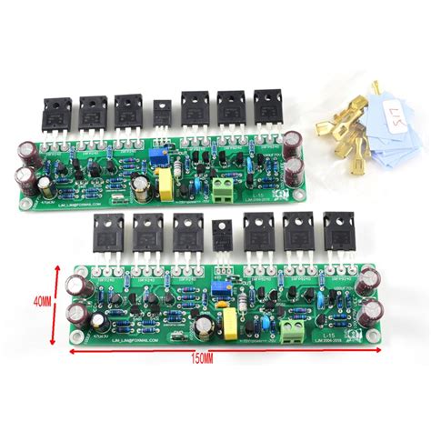 Assembled L Mosfet Power Amplifier Board Channel Irfp