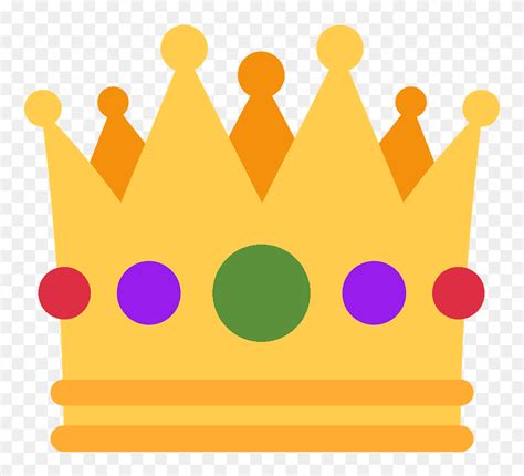 Crown Emoji Clipart Twitter Crown Emoji Png Download 5697736