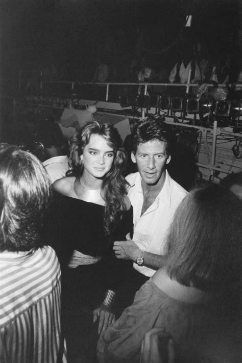 Brooke Shields And Calvin Klein By Joe Kelly At Studio 54 1980s