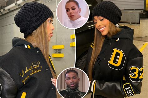 Jordyn Woods Denies Throwing Shade At Khloé Kardashian With Jacket