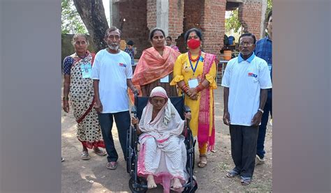 Year Old Woman Votes In Jagtial Telangana Today