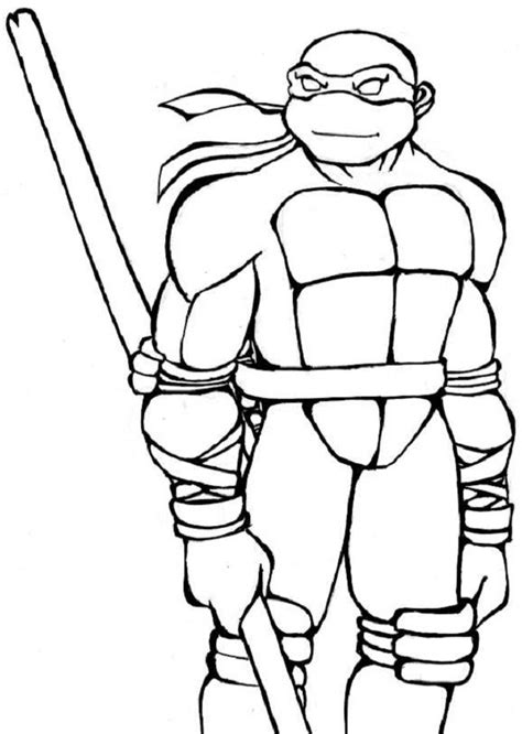 💠 Tortugas Ninja Para Colorear Dibujosparacoloreareu Páginas Para
