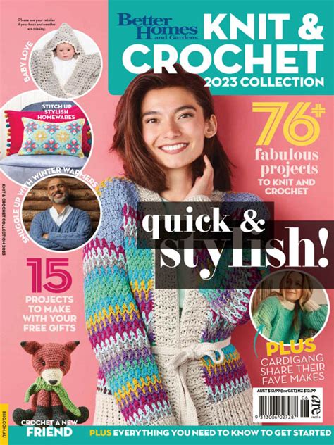 Better Homes And Gardens Knit And Crochet Collection 2023 Download Pdf