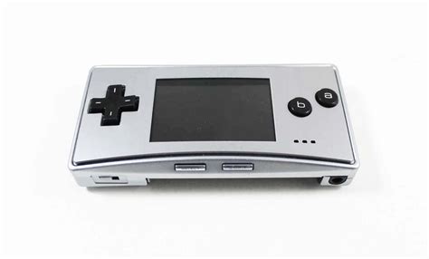 Game Boy Advance Micro Silver System