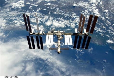 Esa The International Space Station After Undocking Of Space Shuttle