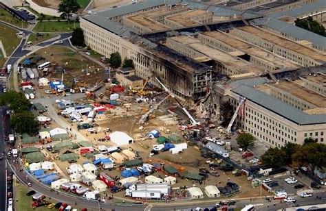 911 Pentagon Damage High Resolution Aerial Photos Remembering