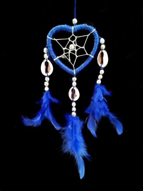 699 Handmade Heart Shaped Dream Catcher With Feathers Carwall Hanging Ornament Mhbl Ebay