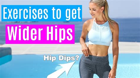 Exercises To Get Wider Hips Reduce Hip Dips Rebecca Louise Youtube