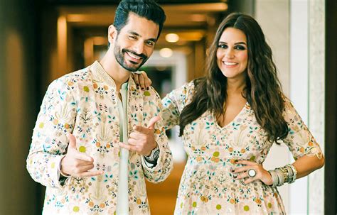 Its A Girl For Neha Dhupia And Angad Bedi Bold Outline Indias Leading Online Lifestyle