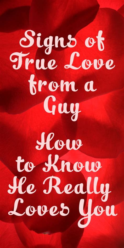 Let's admit it, we tend to get jealous with our friends when they achieve something that we failed at, or when they outshine us. Signs of True Love from a Guy - How to Know He Really ...