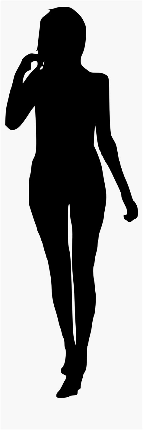 Standing Female Silhouette Bmp Head