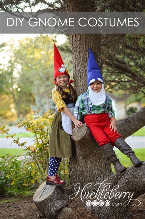 Diy Gnome Halloween Costumes Huckleberry Life Gnome Costume Garden