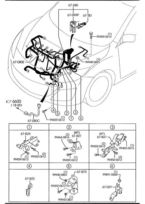Fuse box diagram (location and assignment of electrical fuses) for mazda 3 (bl; Mazda Mazda 3 Harness, Emission - BDE767020 | Jim Ellis Mazda Parts, Atlanta GA