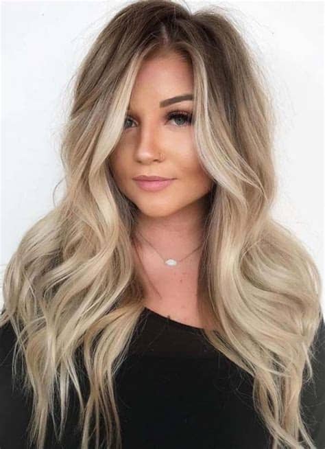 Hair colors are easy to change if you aren't feeling it but we've got a list of shades you will … blonde color balayage straight hair light skin hair color blonde highlights on dark hair all over brown. 22 Stunning Balayage Hair Colors for Long Hair 2018 | Cool ...
