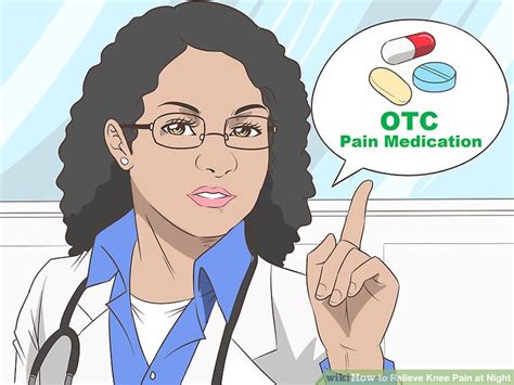 Applying a topical anesthetic to provide temporary relief. 3 Ways to Relieve Knee Pain at Night - wikiHow