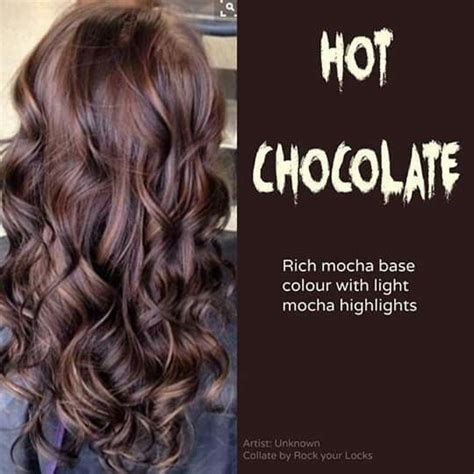 Mocha Color Hair Mocha Hair Chocolate Brown Hair Color Chocolate
