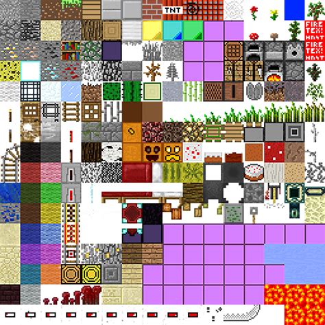 Minecraft Texture Pack Template