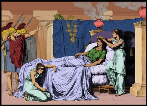 Death Of Cleopatra Queen Of Egypt 30 Photograph By Science Source Pixels