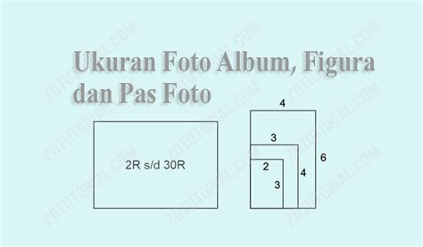 Macam Macam Ukuran Foto Album Figura Dan Pas Foto Lengkap Zotutorial