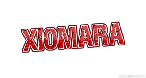 Xiomara Logo Herramienta De Diseño De Nombres Gratis De Flaming Text